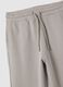 Children's grey cotton jogger trousers regular fit_2