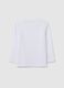 White pure cotton children's regular fit shirt_1