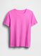 Pink pure cotton regular fit T-shirt_3