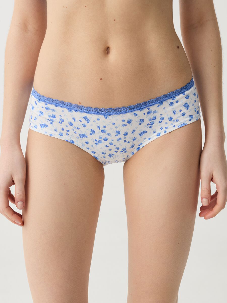 Two-pack organic stretch cotton French knickers_1