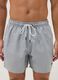 Blue swim shorts with drawstring waist_1