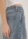 Pure Cotton Blue Wide Leg Denim Jeans_3