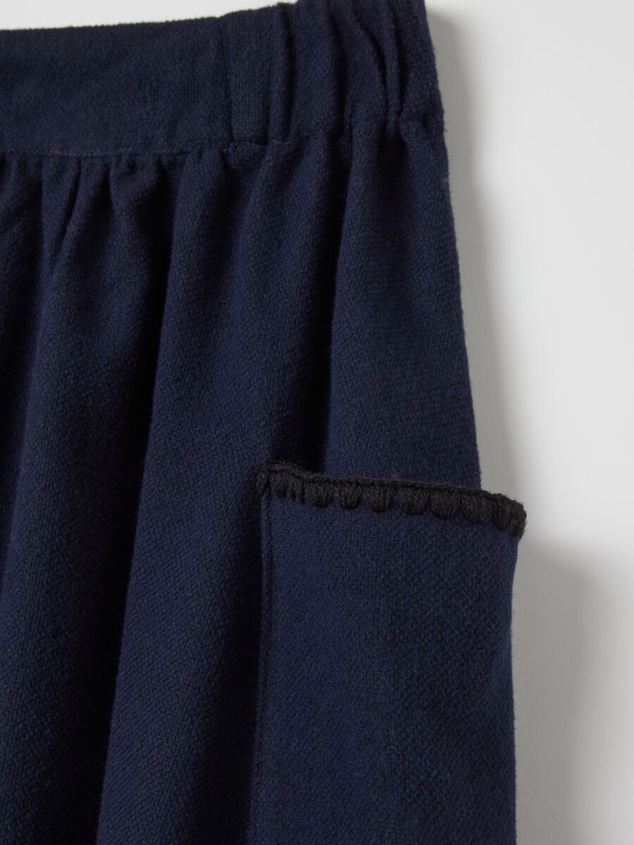 Full midi skirt with pockets_5