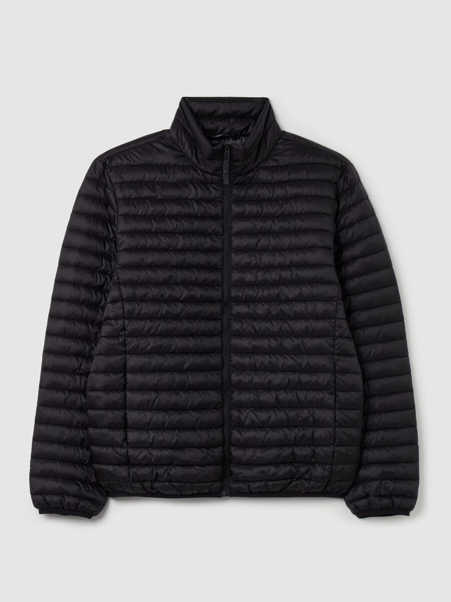 Full-zip ultralight quilted down jacket_4