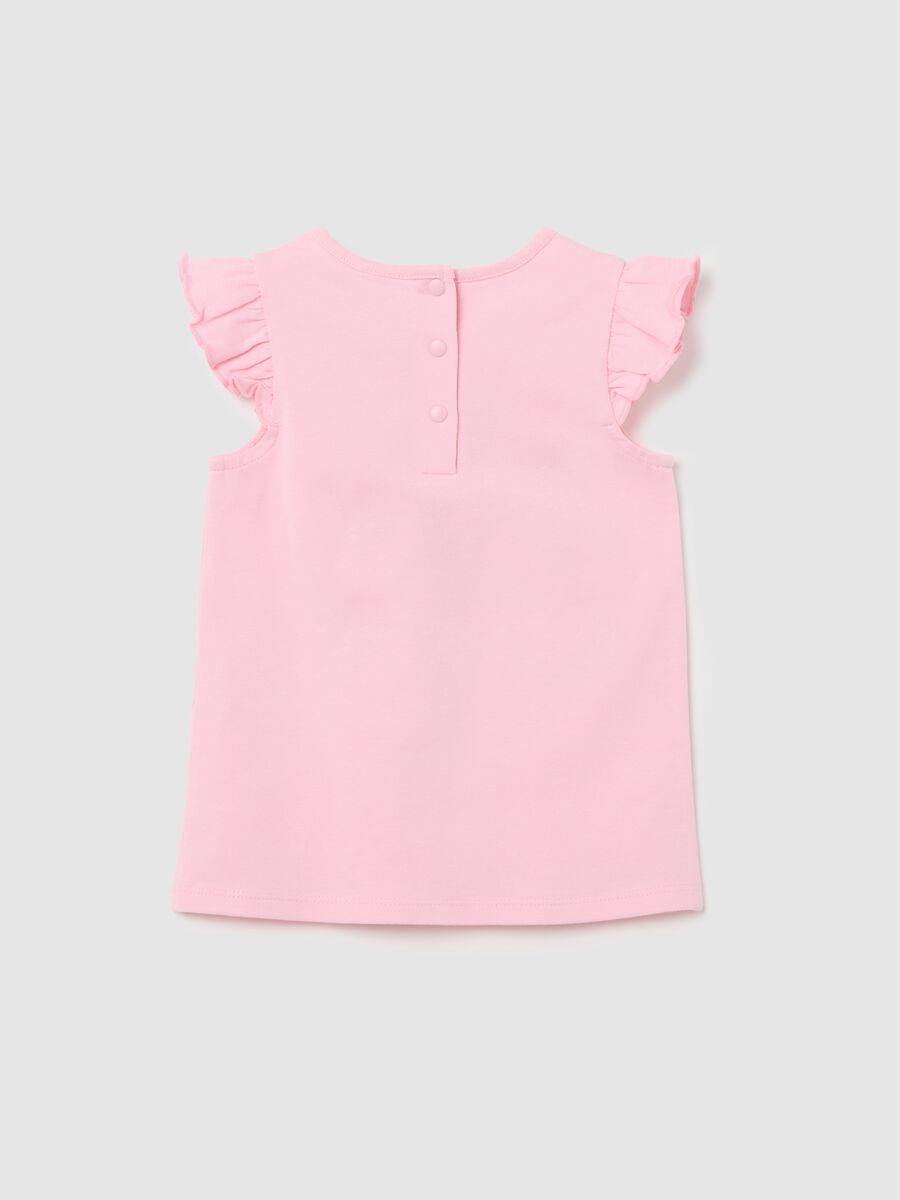 Pink Tank Top with Disney Print_1