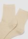 2-pack of beige organic stretch cotton socks_1