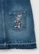 Girls' denim dungarees with embroidery_3