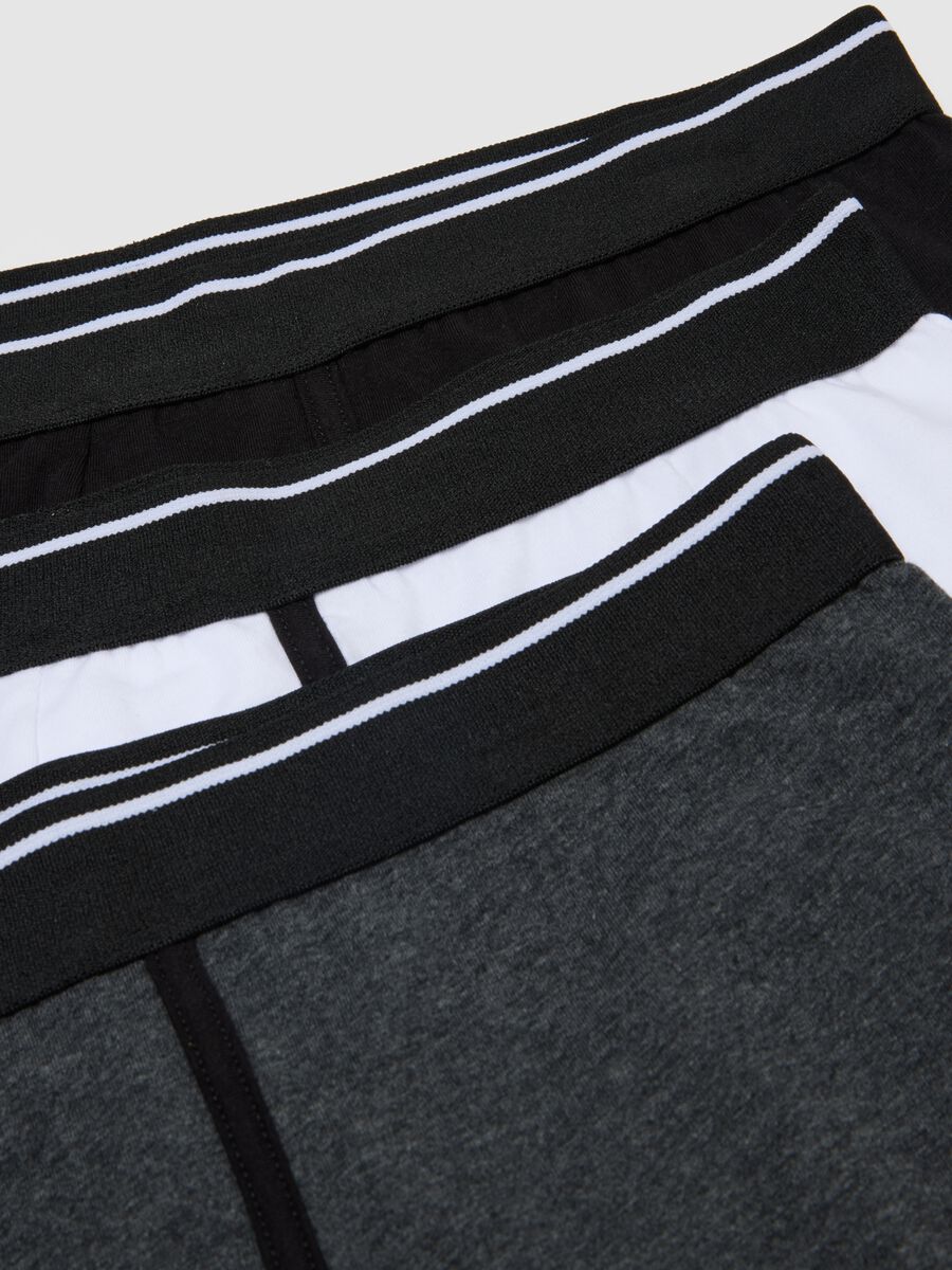 Multicolour Cotton Stretch Regular Fit Boxer Tripack_5