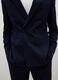 Slim Fit Blue Stretch Fabric Blazer_2