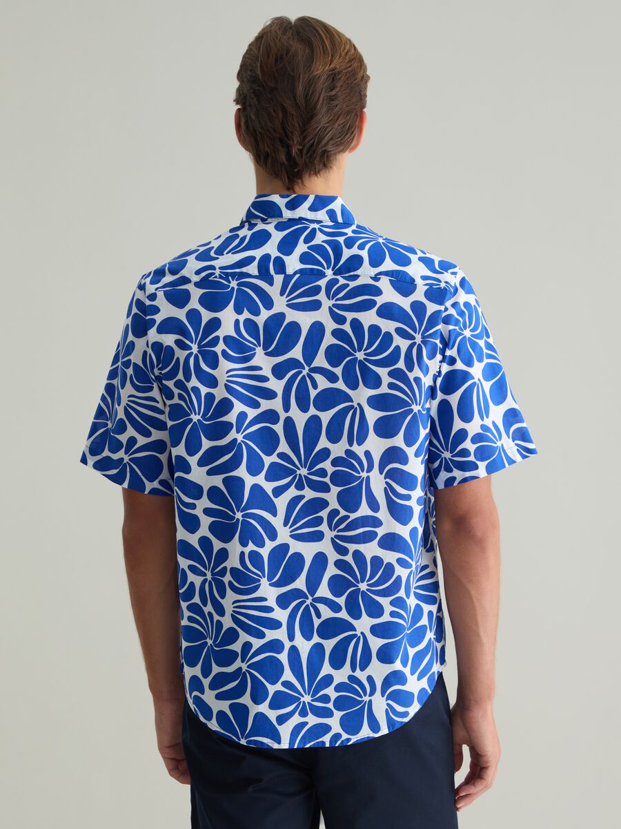 Men's multicolour pure cotton regular fit shirt_2