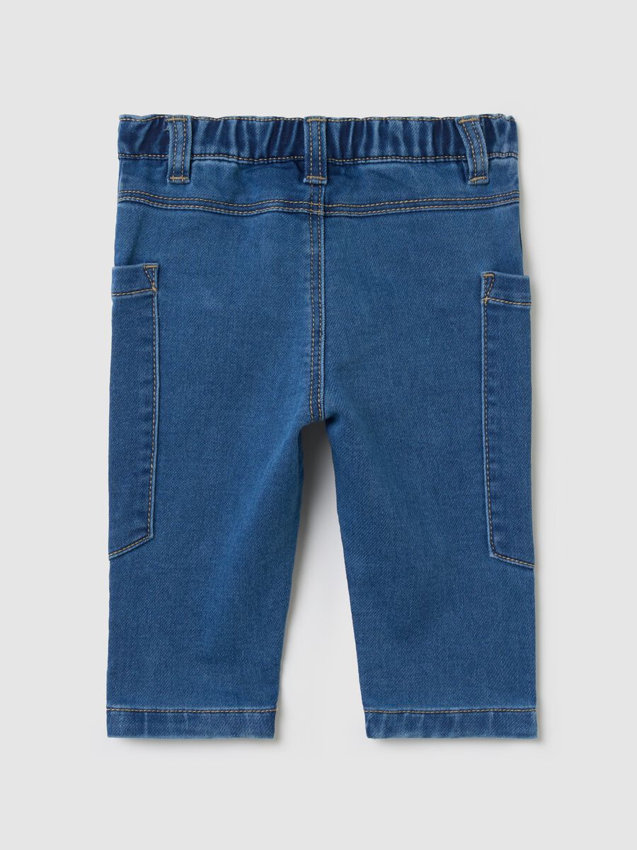 Cargo jeans in French terry_1