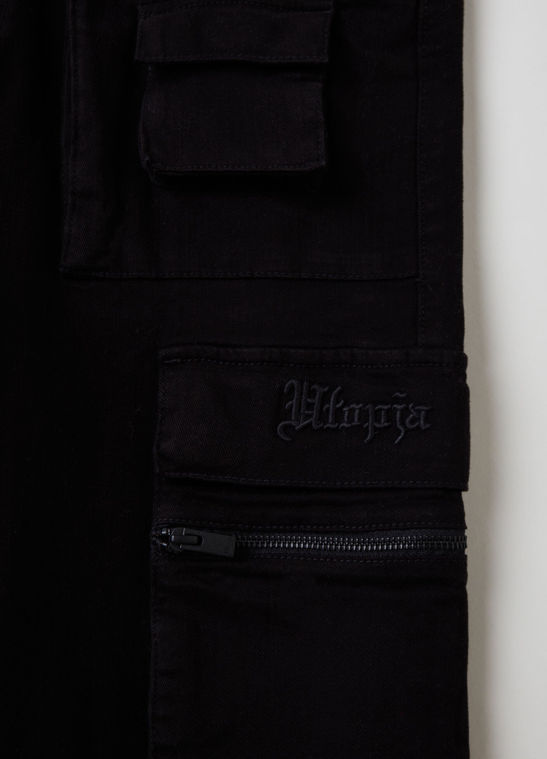 Multipocket Cargo Pants Black_8