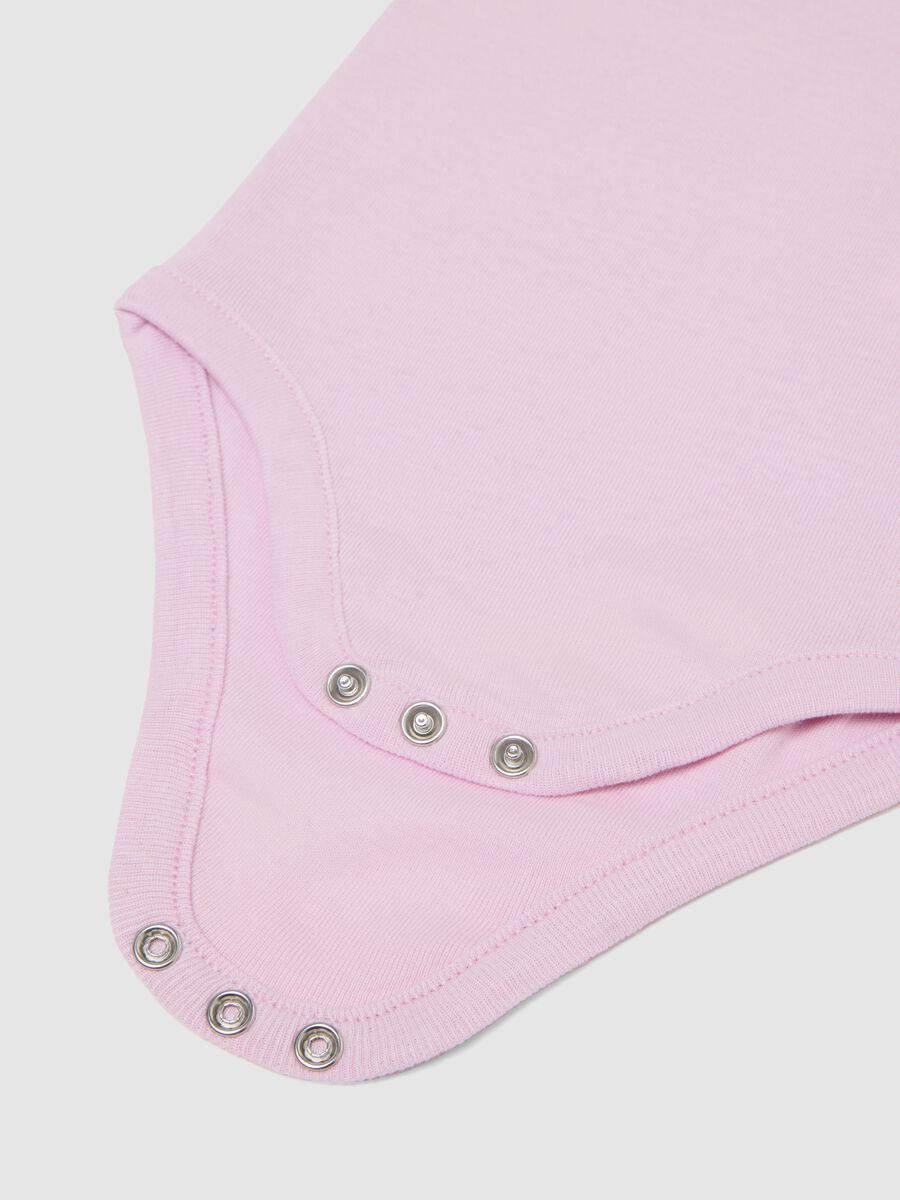 Tripack body in puro cotone multicolor da neonata con disegni_3