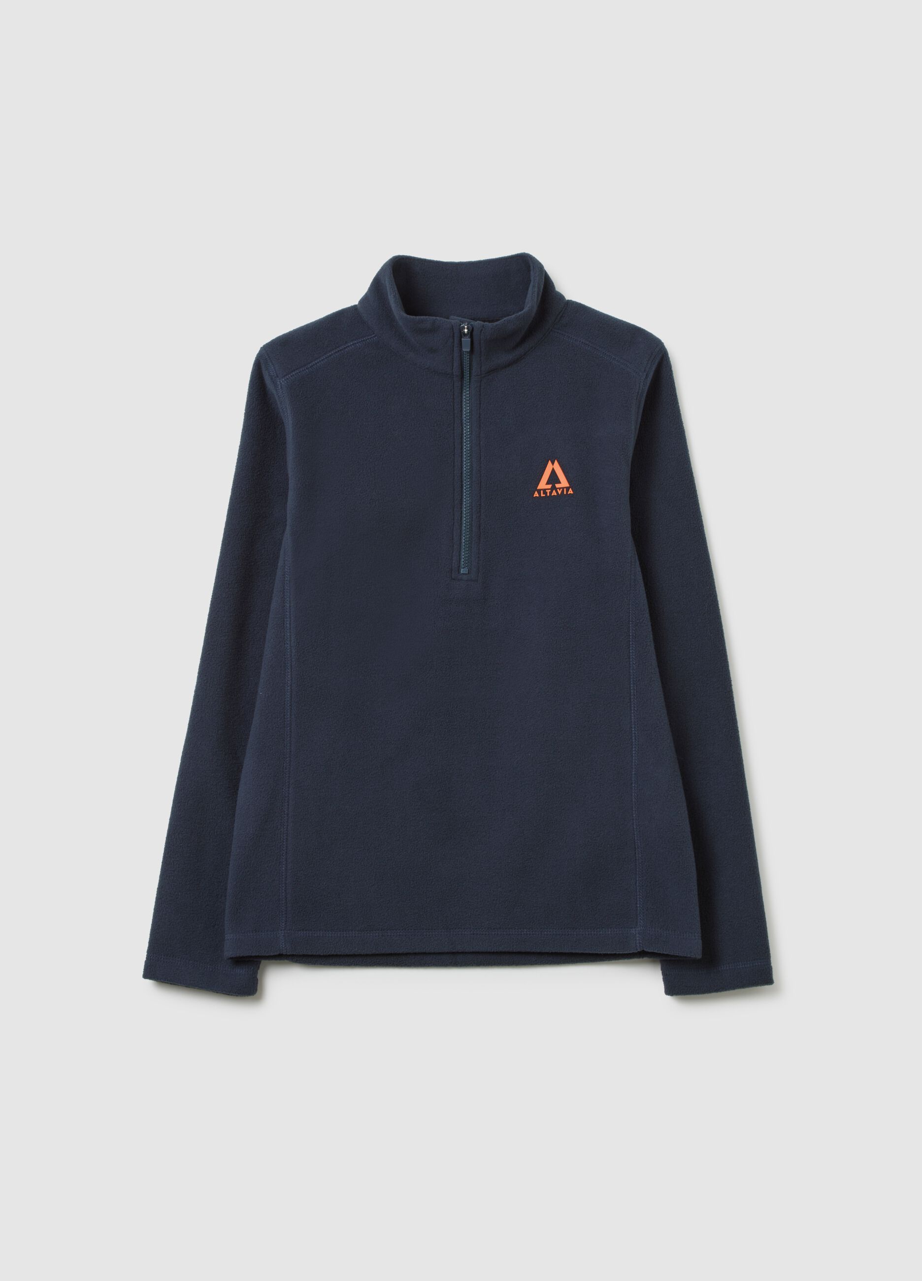 Pile half zip ALTAVIA WITH DEBORAH COMPAGNONI