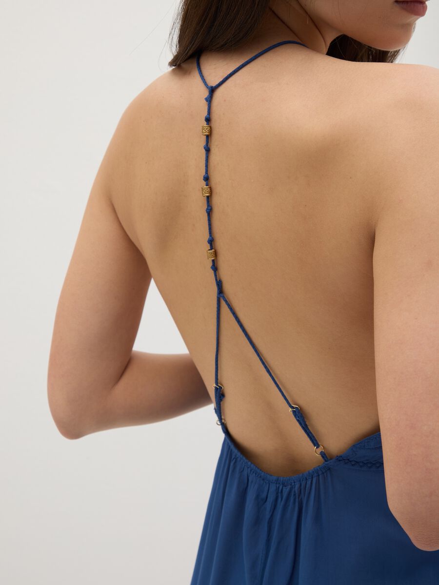 Long viscose beach cover-up dress_2