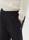 Boy's pure cotton black oversized jogger trousers_2