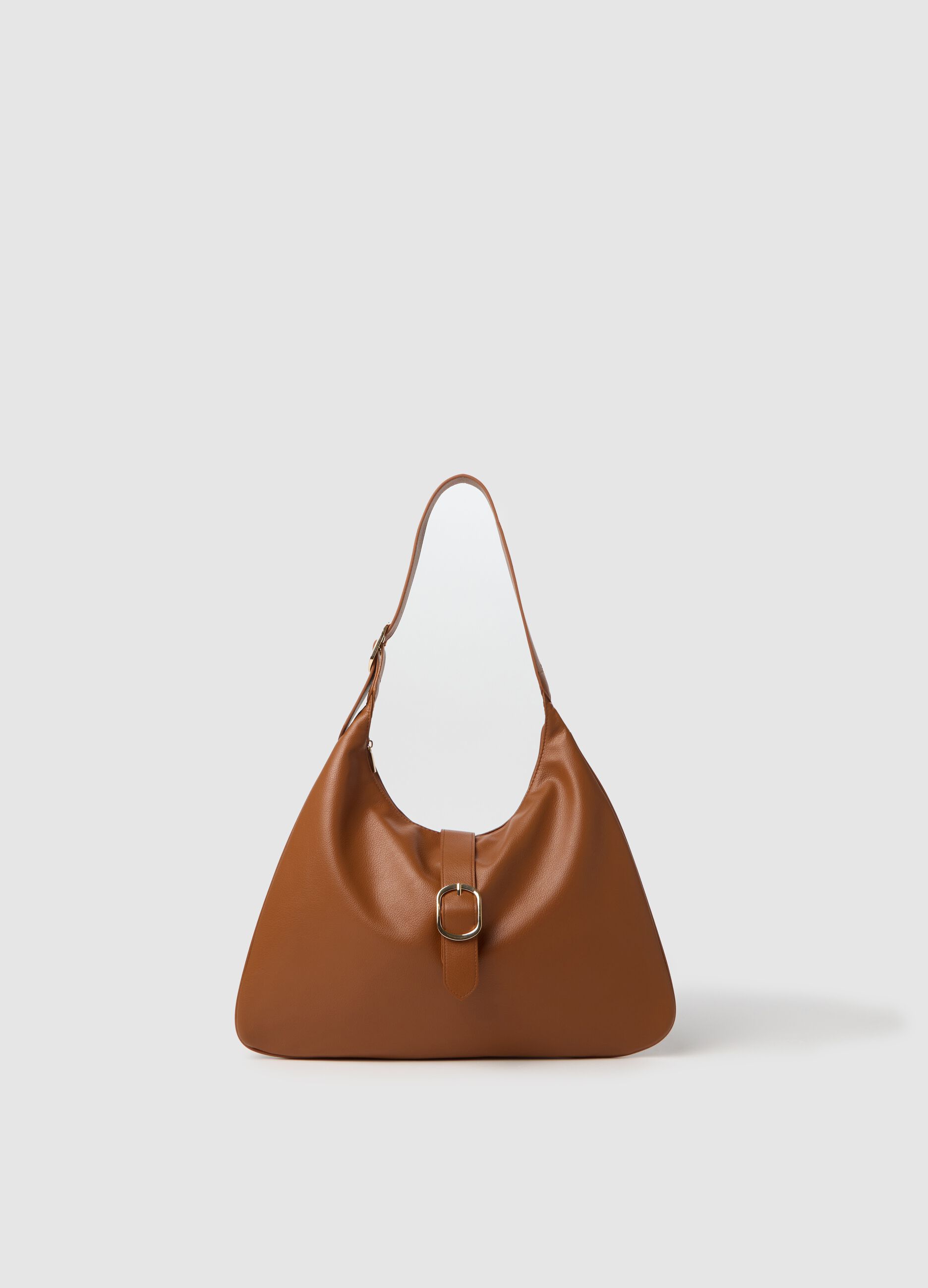 Brown hobo bag