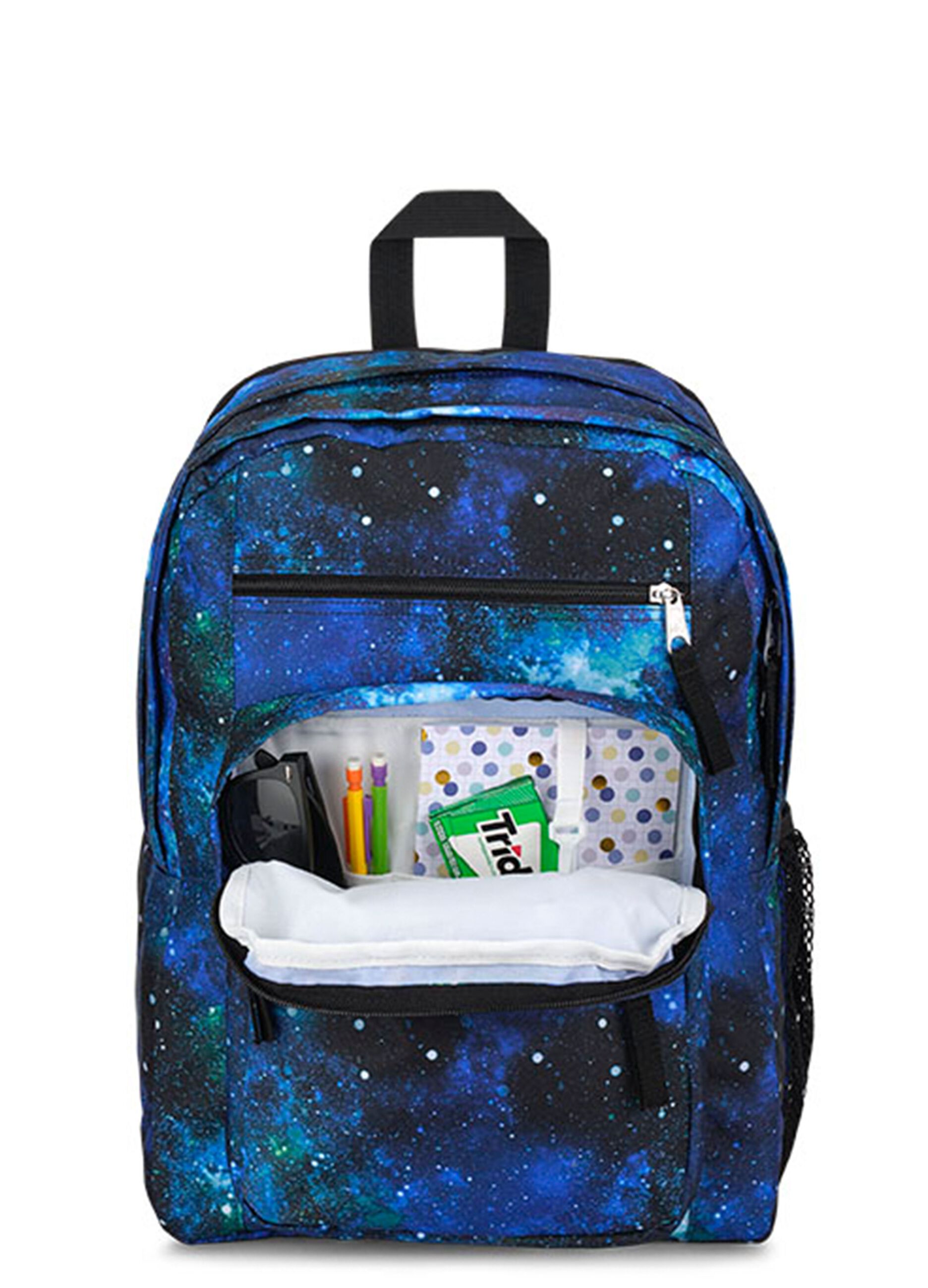 Big Student backpack with Space Dust pattern