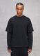Double Layer Long Sleeve Black_1