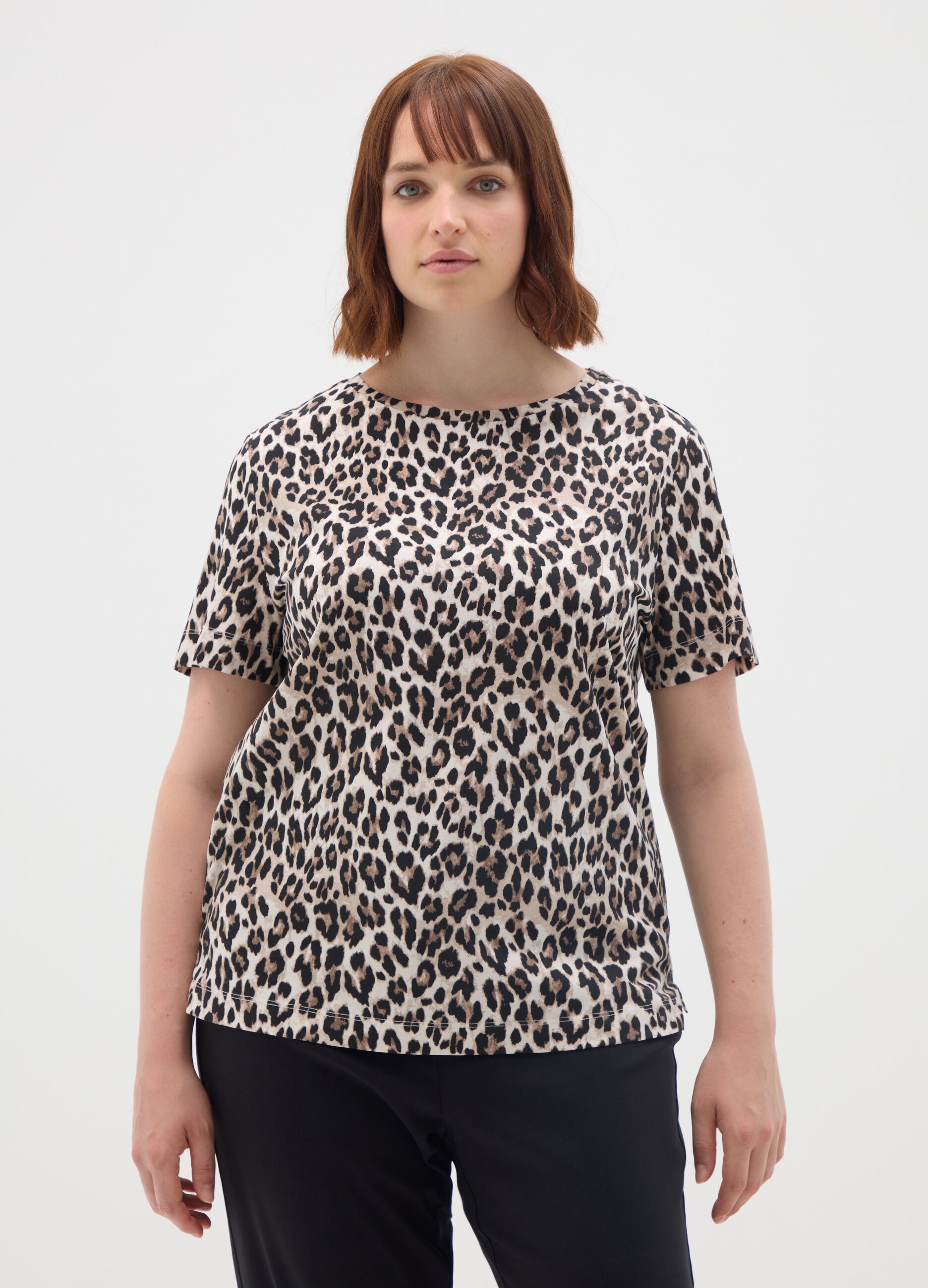 Women's pure cotton multicolour T-shirt