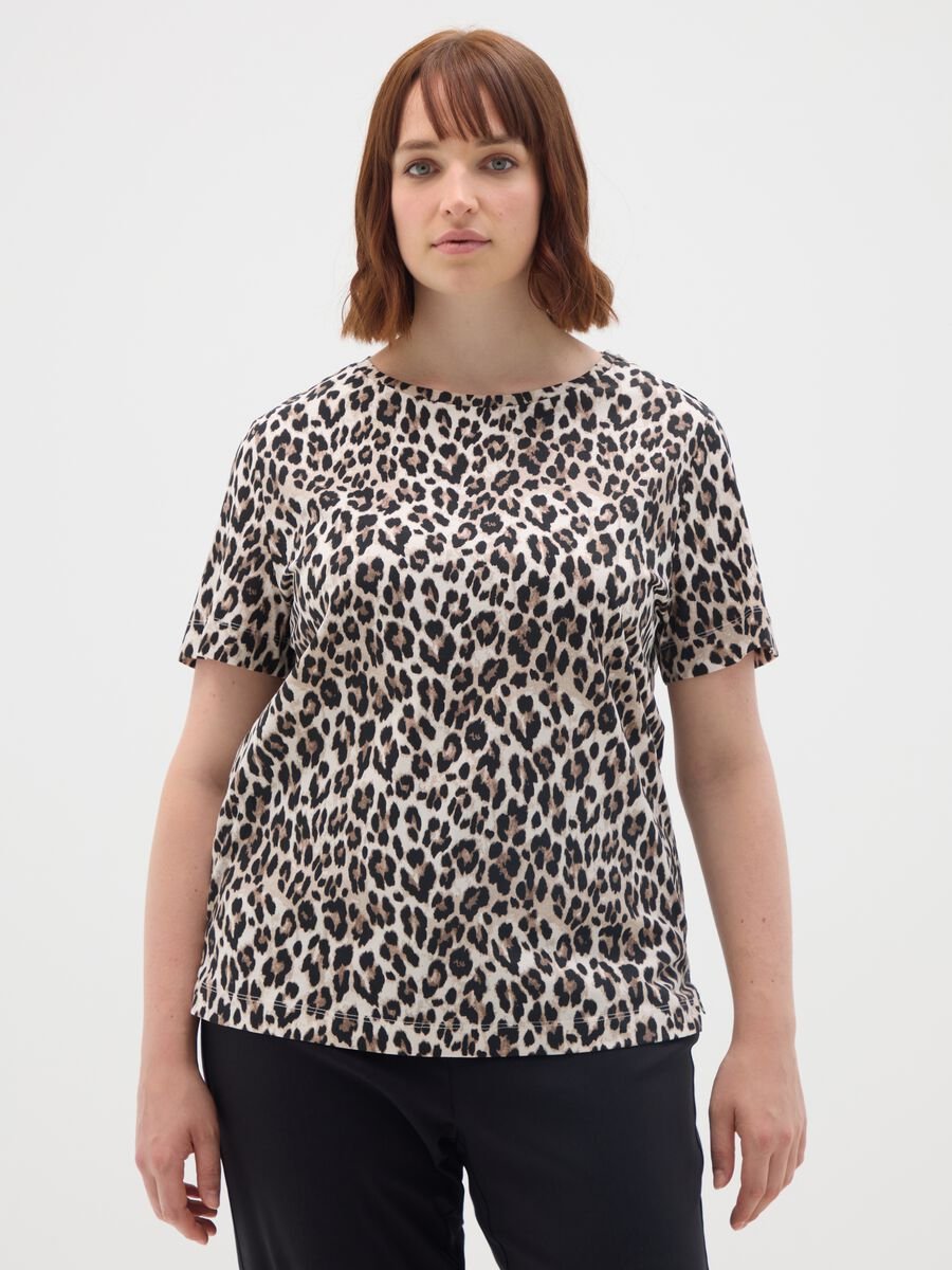 Women's pure cotton multicolour T-shirt_0