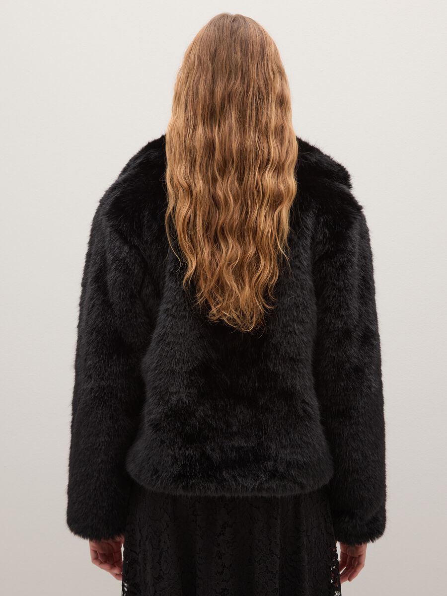 Soft black regular fit jacket_4