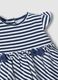 Girls&rsquo; pure cotton stripy baby romper regular fit_3