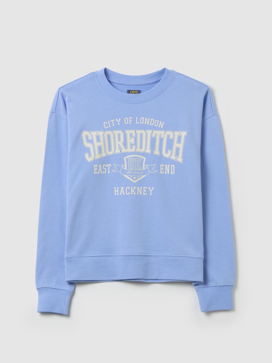French terry sweatshirt with print_3
