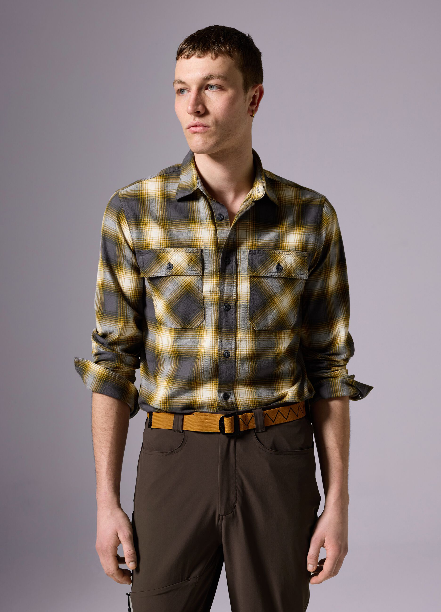 ALTAVIA WITH DEBORAH COMPAGNONI shirt in check cotton