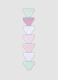 Pack of seven multicolour girls&rsquo; briefs in stretch organic cotton_0