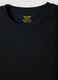 Black pure cotton short sleeve T-shirt regular fit_5
