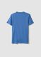 Boys' blue pure cotton regular-fit T-shirt_4