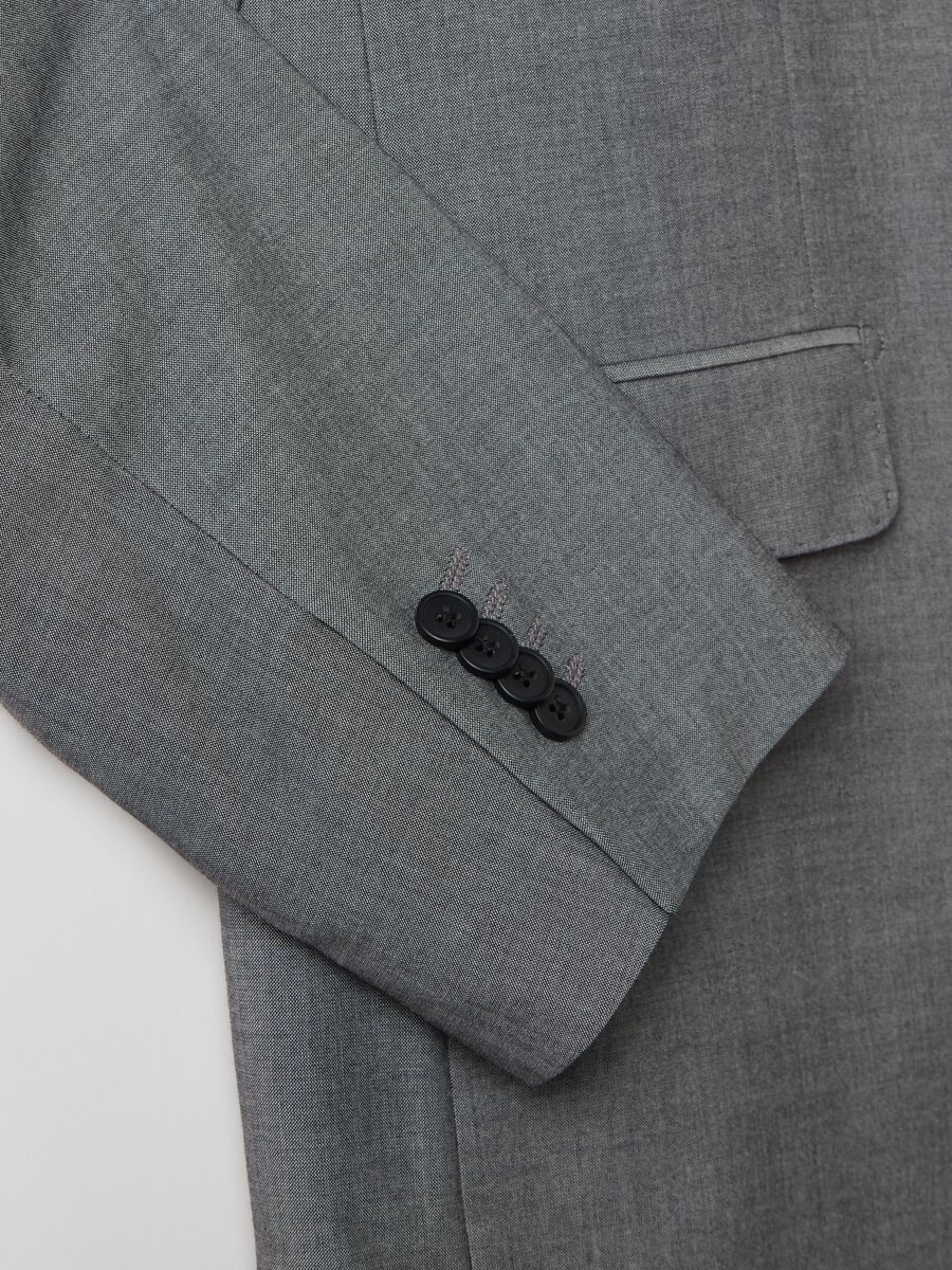 Regular-fit blazer in viscose blend_5
