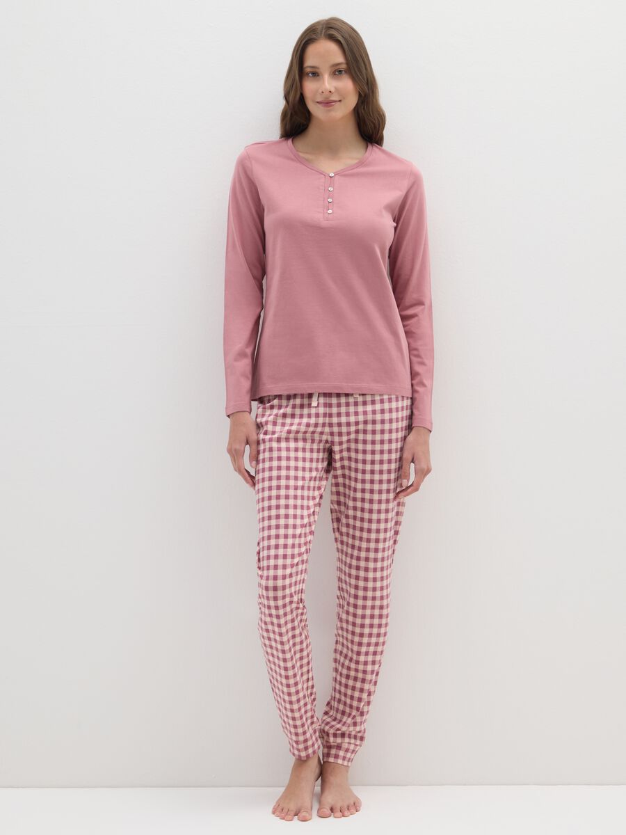 Pink Cotton Pyjamas_0