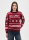 Multi-colour Christmas jumper regular fit_0