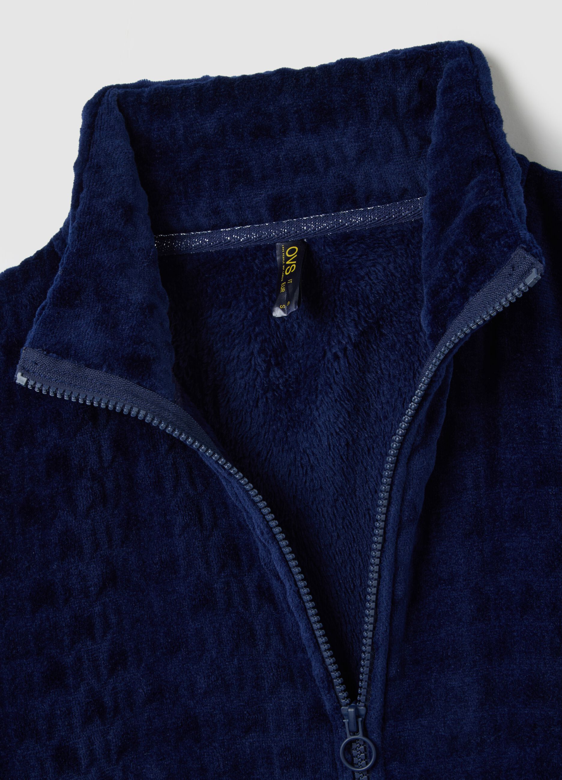 Blue Coral Fleece Dressing Gown
