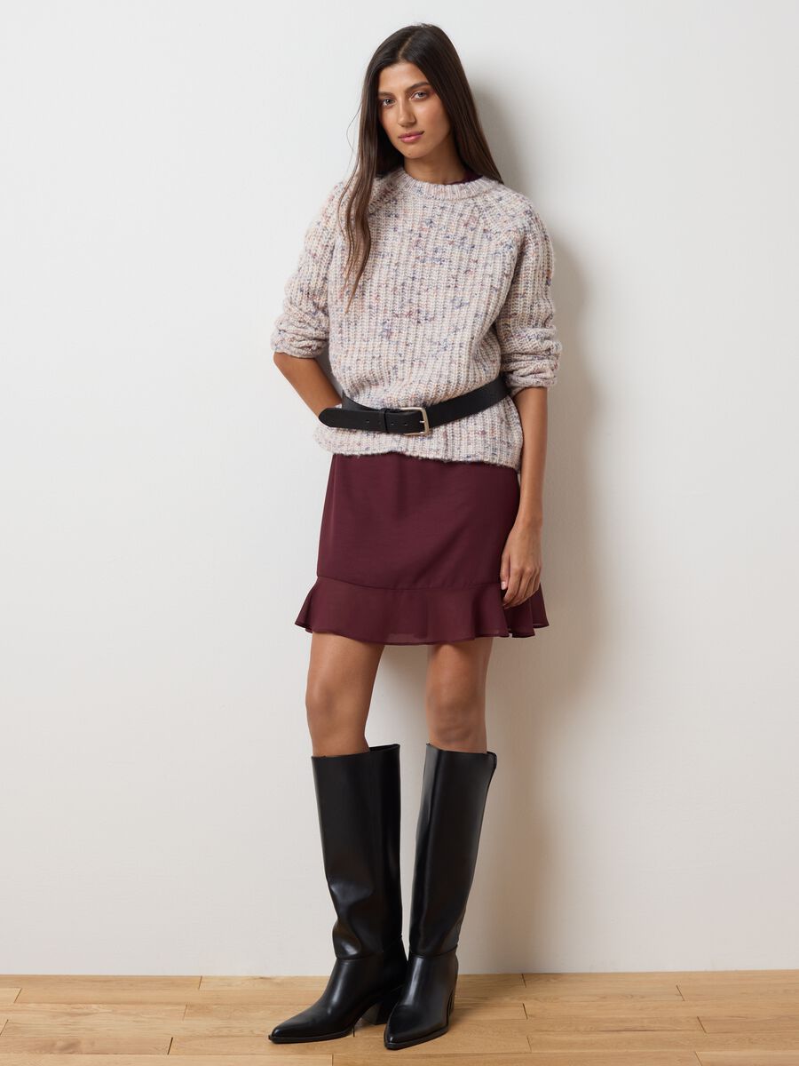 Maglione multicolor con vestibilità over_2