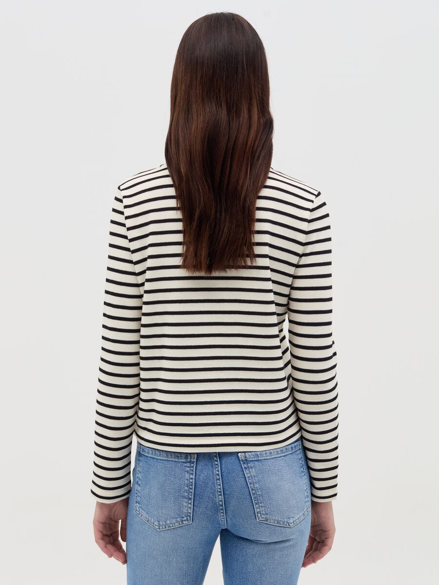 Striped T-shirt with lurex_3