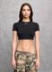 Black Crop T-shirt_0