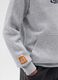 Grey cotton blend kids' sweatshirt with Naruto logo_2