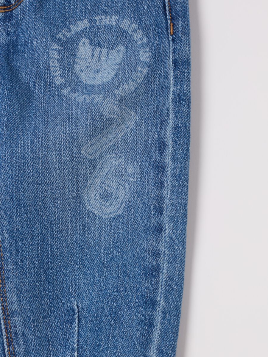Jeans cinque tasche con stampa tigrotto_3