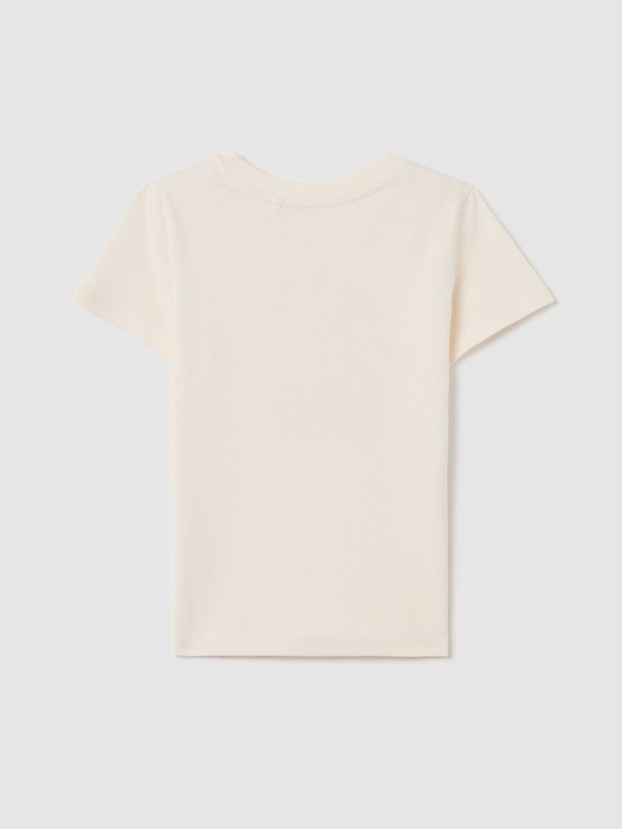 Cotton T-shirt with print_1