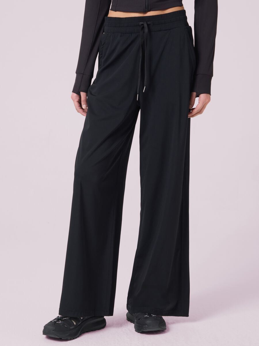 Pantaloni wide leg con coulisse ALTAVIA STUDIO _1