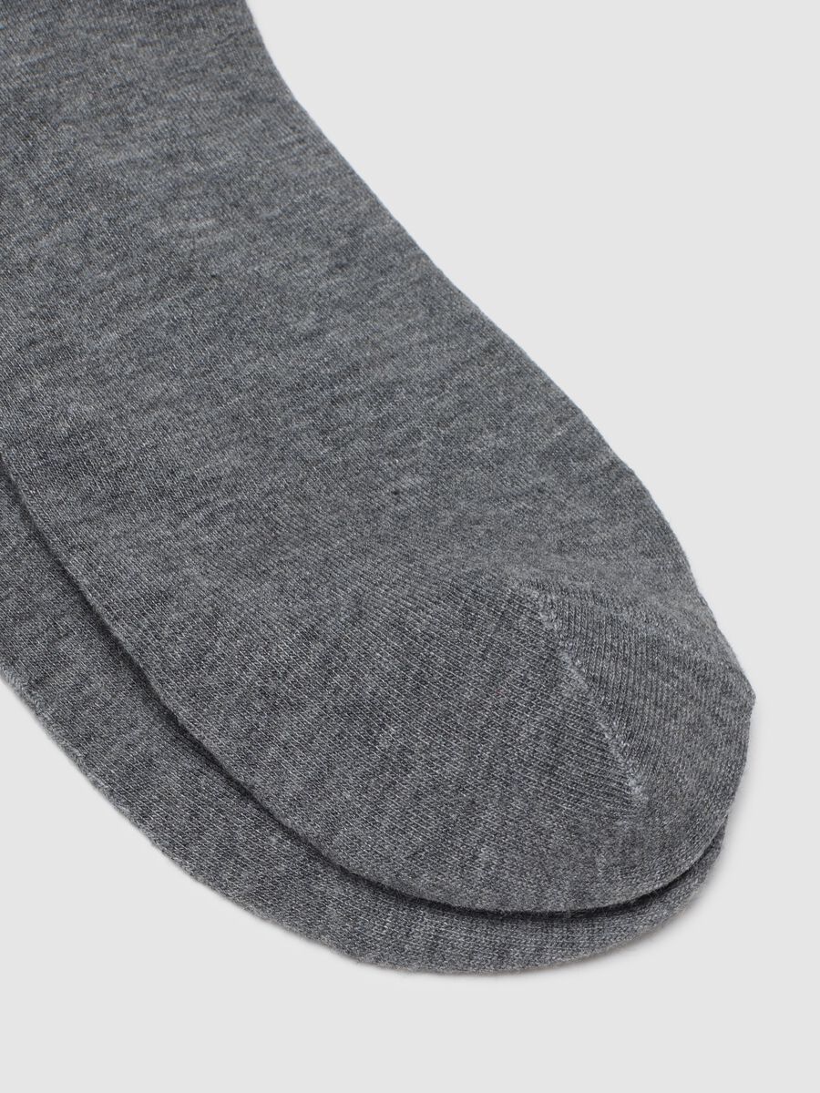 Short Grey Stretch Socks_2