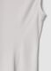 T-shirt fitted bianca in modal elasticizzato a costine ALTAVIA STUDIO_8