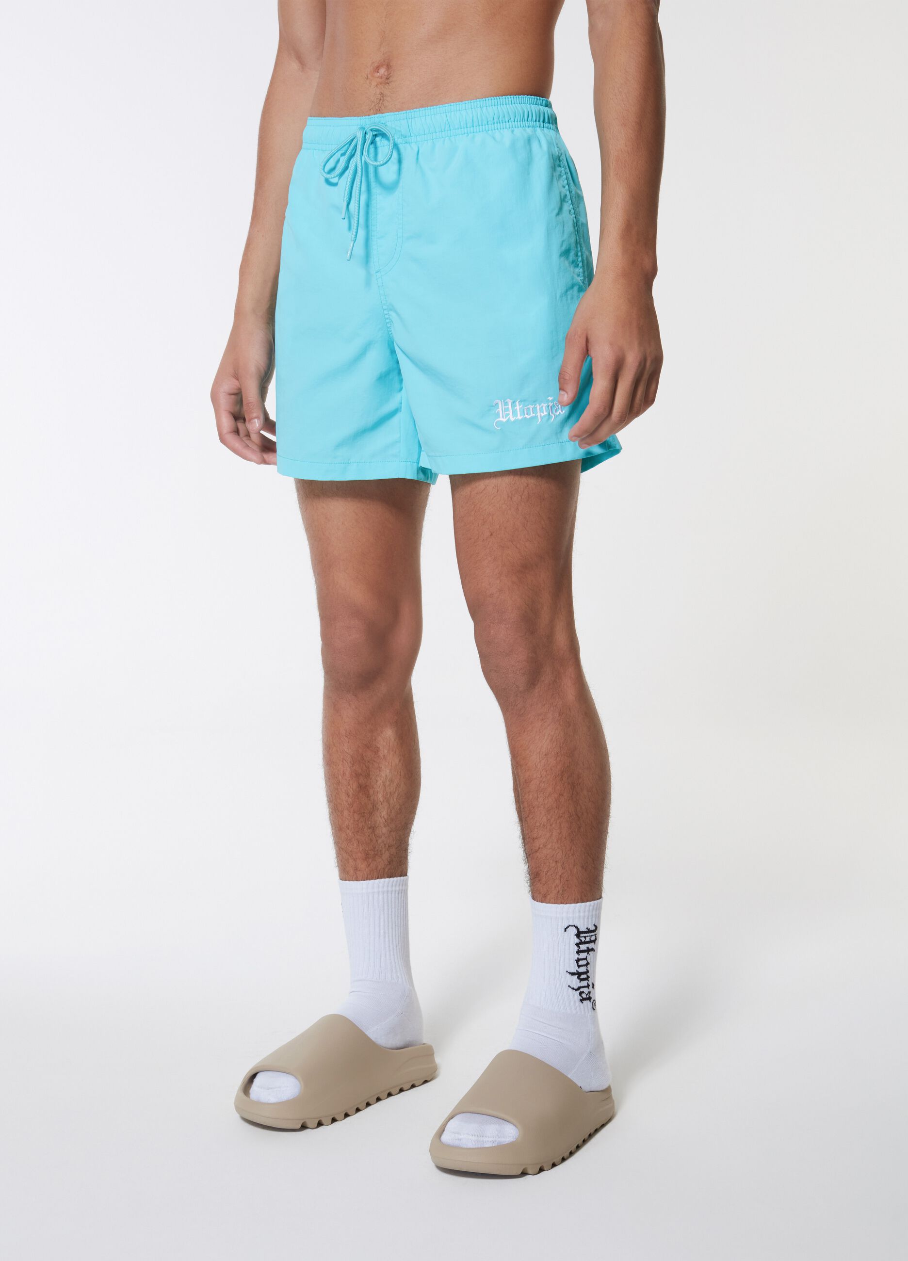 Swim Shorts Turquoise_1