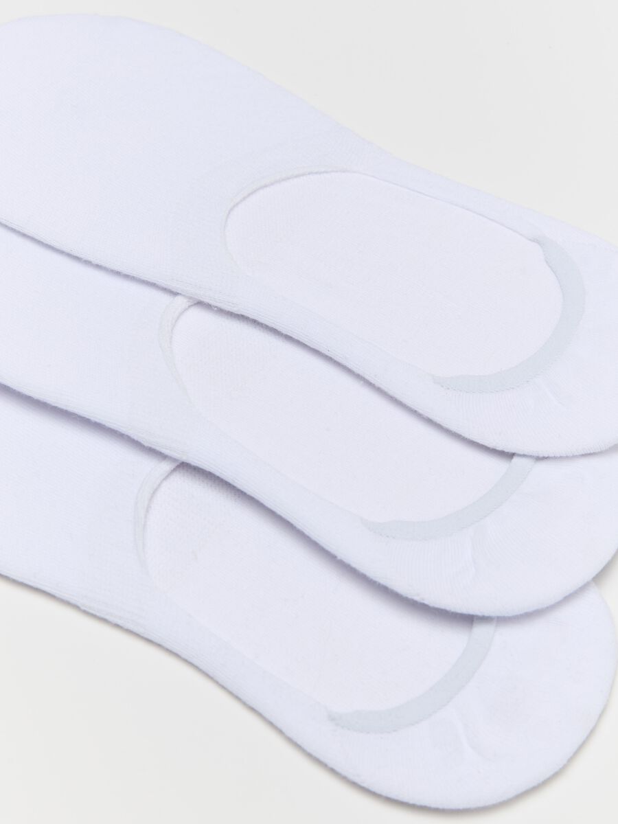 Two-pair pack solid colour shoe liners_1