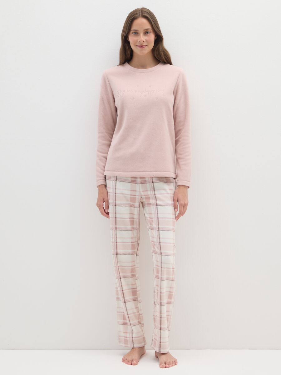 Pink Regular Fit Sweatshirt_0