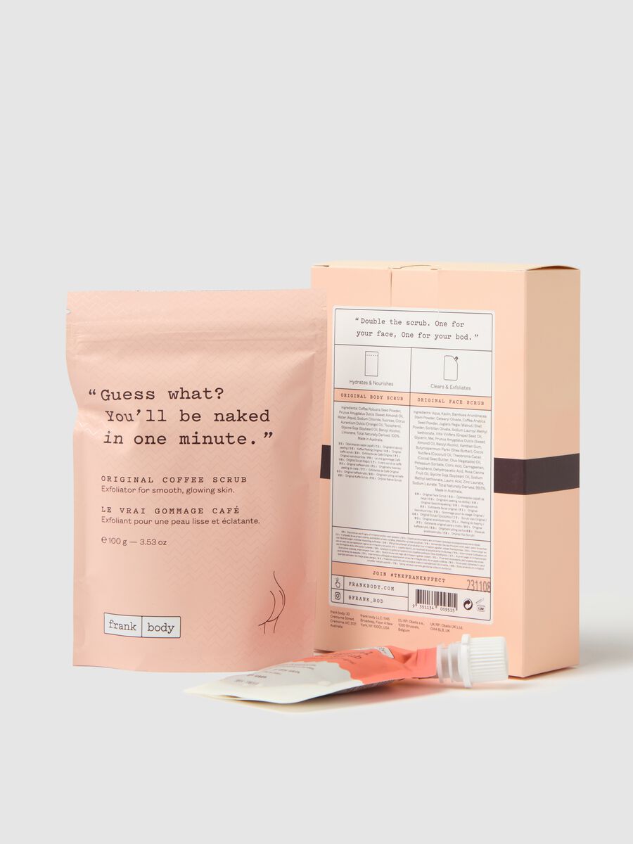 Dirty Duo Kit: original face scrub and original coffee body scrub_2