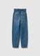 Girls' regular fit blue denim jeans_1